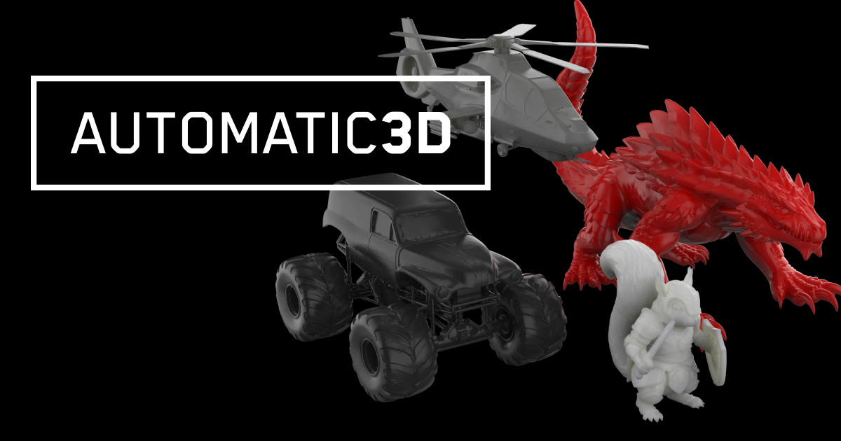 Automatic3D - The 3D Object Engine